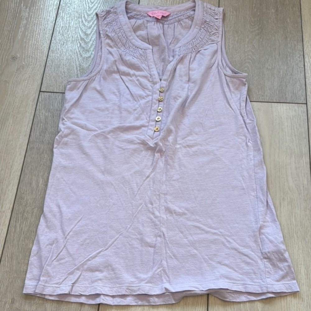Lilly Pulitzer Essie Tank Top in Lilac Verbena Size XS.